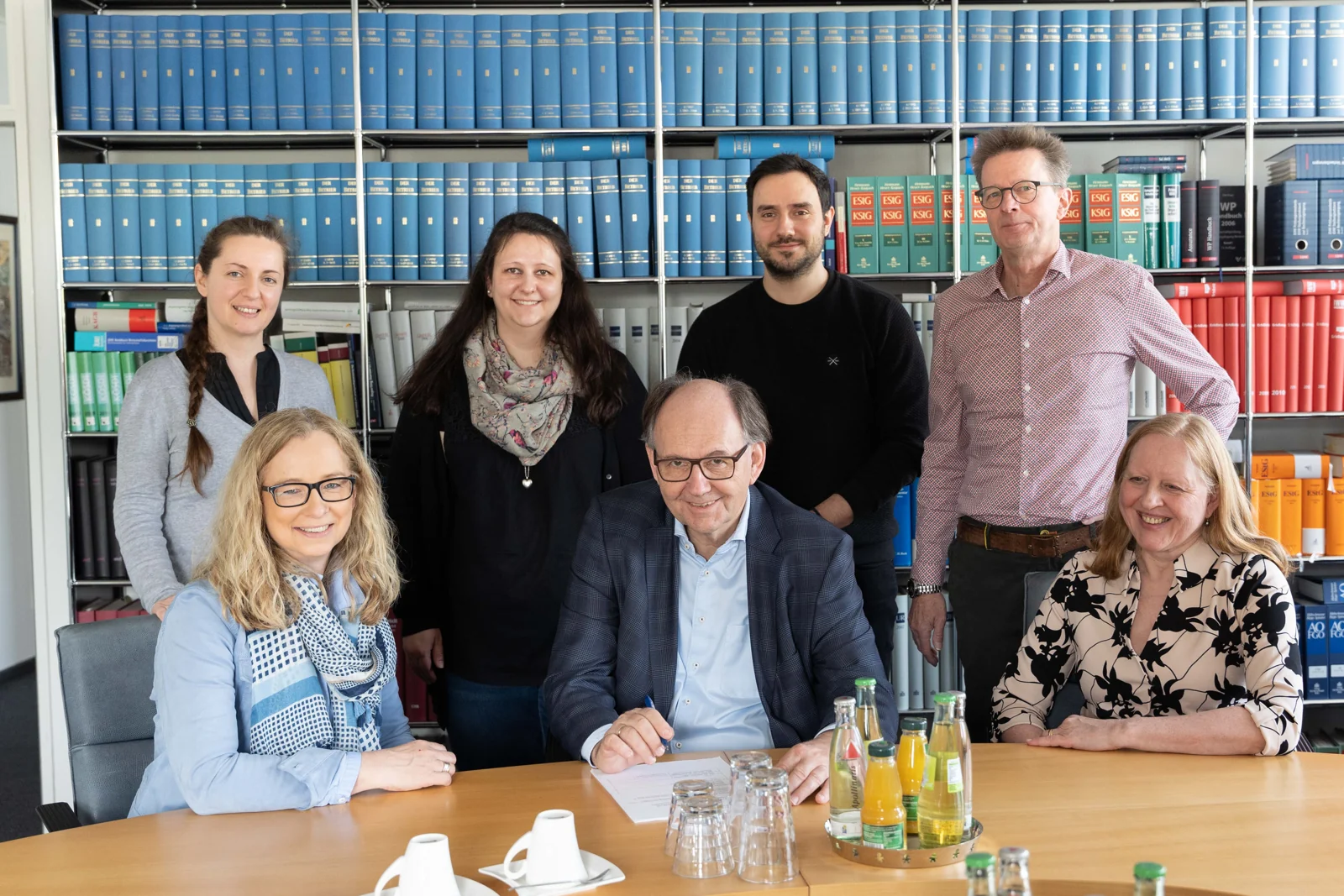 Team der Steuerberatung Sutor in der Kanzlei